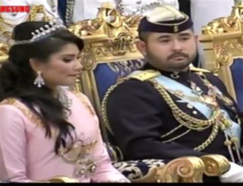 Malaysian Royalty The Coronation Of The Sultan Of Johor The