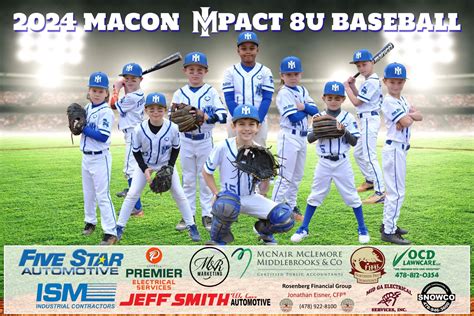 Grand Slam Sports Tournaments Baseball Macon Impact 8u Aa Cp