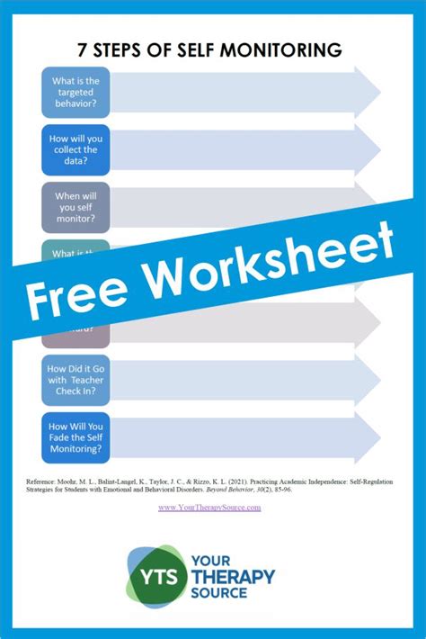 Student Self Monitoring Your Therapy Source