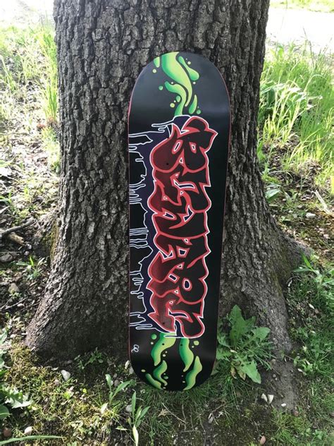 Graffiti Skateboard deck | Etsy