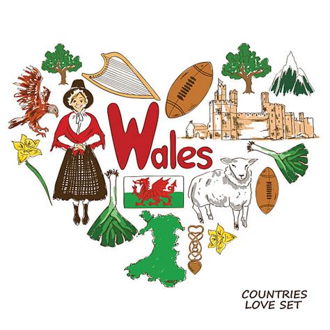 Welsh Culture Clip Art, Vector Images & Illustrations - iStock