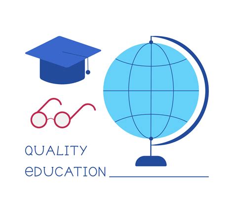High quality education around world, vector bright illustration on white background 15324937
