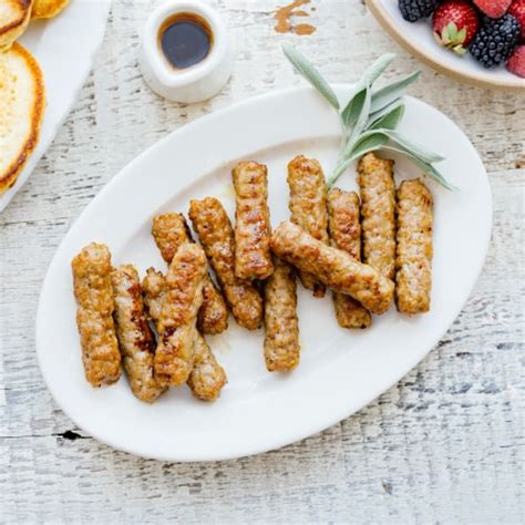 Applegate Natural Chicken And Maple Frozen Breakfast Sausage 7 Oz Fry