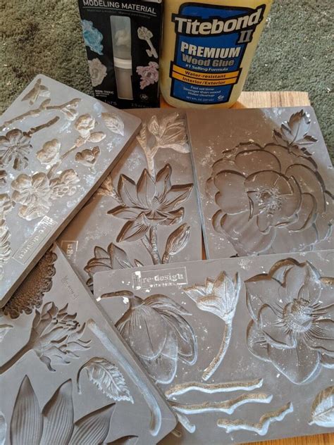 How To Turn An Mdf Table Into A Work Of Art Using Paint Moulds Clay