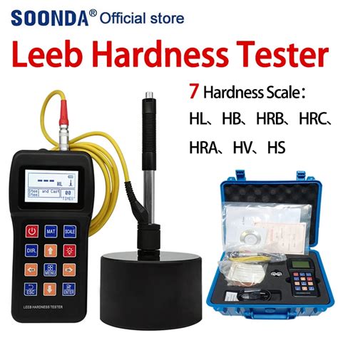 Metal Leeb Hardness Tester Stainless Steel Alloy Copper Hardness