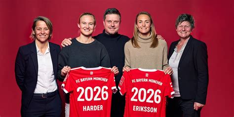 Bayern Munich Women Sign Pernille Harder Magdalena Eriksson