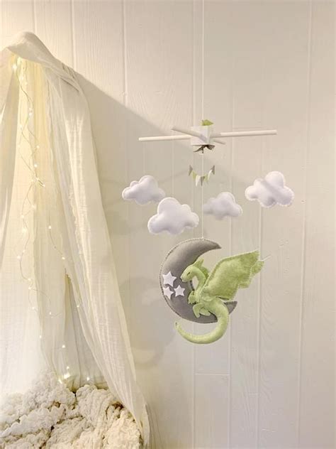 Dragon Mobile Baby Mobile Dragon Dragon Nursery Etsy Dragon Nursery