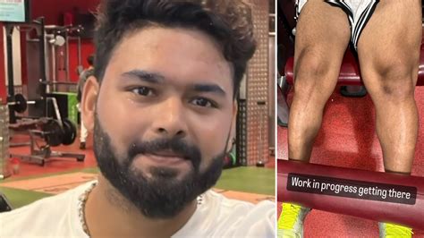 Rishabh Pant Shares Workout Picture Ipl 2024 से पहले फिटनेस हासिल करने