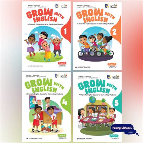 Jual Buku Grow With English Sd Mi Kelas Kurikulum Merdeka