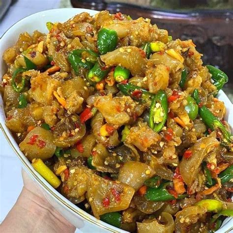 Resep Oseng Kikil Cabe Ijo Yang Menggugah Selera Sajian Maknyus Untuk