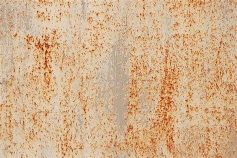 Rusty Dust On White Painted Wall Texture Stock Photo - Image of ...