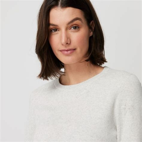 Khoko Collection Womens Star Jumper Light Grey Marle