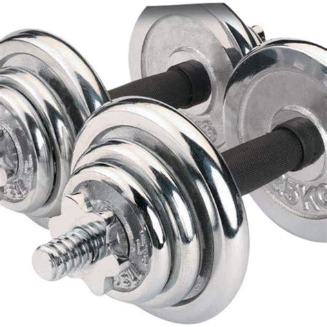 Adjustable Chrome Dumbbells 30kg With Case – Ashna Home