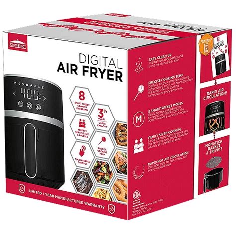 Chef Elect Digital Air Fryer Shoprite