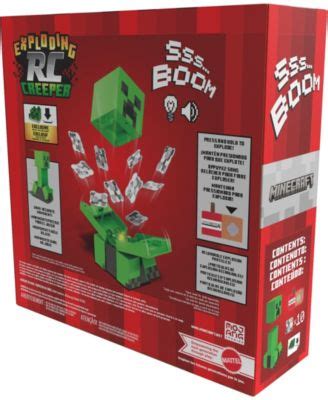 Minecraft Exploding Rc Creeper Lights And Sounds 10 Explosion