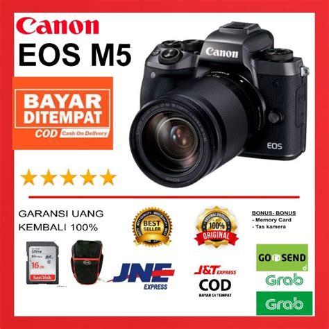 Jual Canon Eos M5 Kit 18 55mm Shopee Indonesia