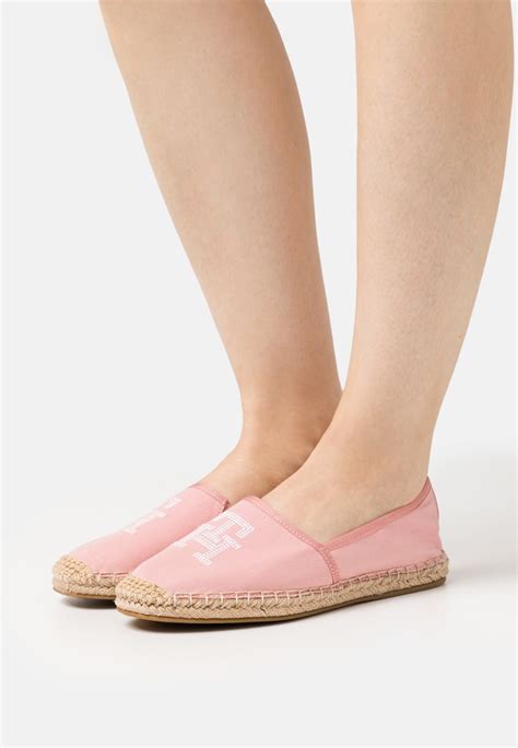 Tommy Hilfiger Embroidered Espadrilles Soothing Pink Rose Clair