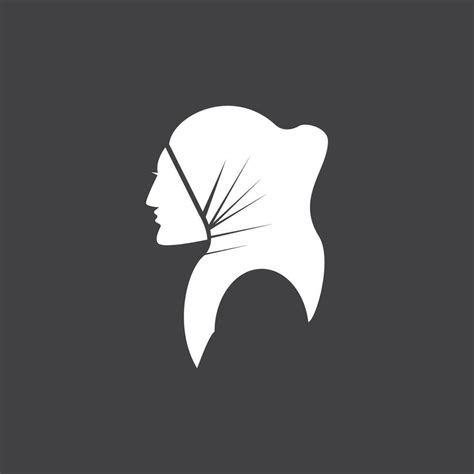 Hijab Woman Silhouette Icon And Symbol 28578339 Vector Art At Vecteezy