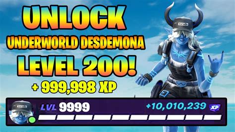 Unlock Underworld Desdemona Skin Get Xp Glitch By Earning