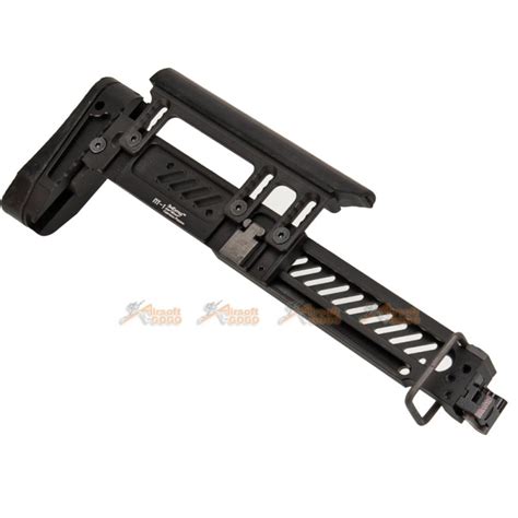 5ku Pt 1 Ak Side Folding Stock For Cyma Ak Series Aeg Black Airsoftgogo