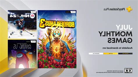 Borderlands 3 NHL 24 And Among Us Three PlayStation Plus Monthly