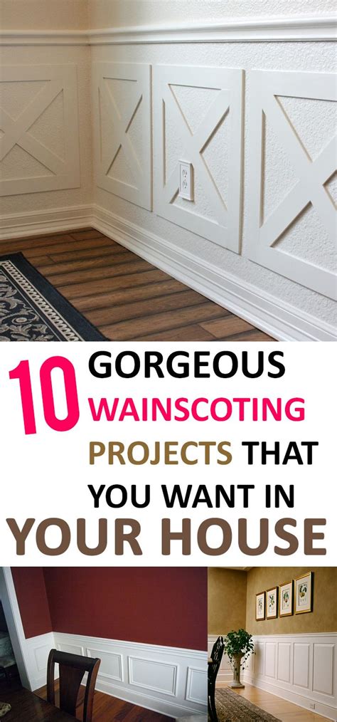 10 Gorgeous Wainscoting Projects That You Want In Your House Home