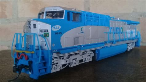 REVIEW DA LOCOMOTIVA AC44I RUMO FASE 1 FORA DE CATÁLOGO YouTube