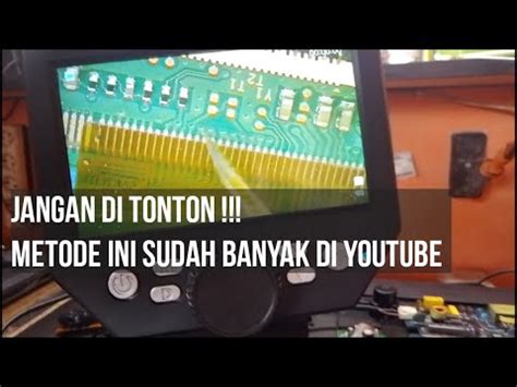 060 TV Polytron Layar Blank Hitam Normal Kembali YouTube