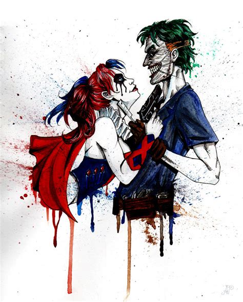 Joker and Harley Quinn by Nitaniel on DeviantArt