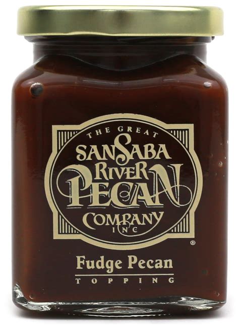 San Saba Fudge Pecan Topping > TexasFood.com