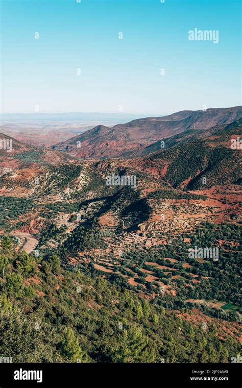 landscape, mountains, morocco, drohnenflug, landscapes, rural, rural ...