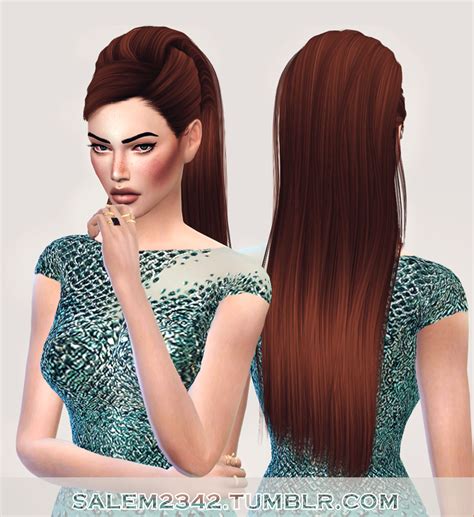 Sims Hairs Salem Stealthic S Reprise Hair Retextured