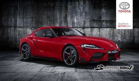 This Is The New Toyota Supra EU Spec Revealed In Email From Toyota