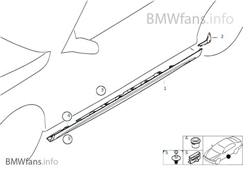 M Cover For Rocker Panel Wheel Arch BMW 3 E46 M3 S54 Europe