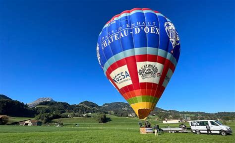 sky event sa vol en montgolfiere au dessus des prealpes pour  ou