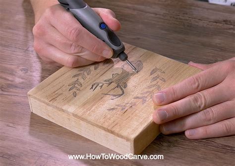 How To Wood Carve Power Carve With The Dremel Stylo