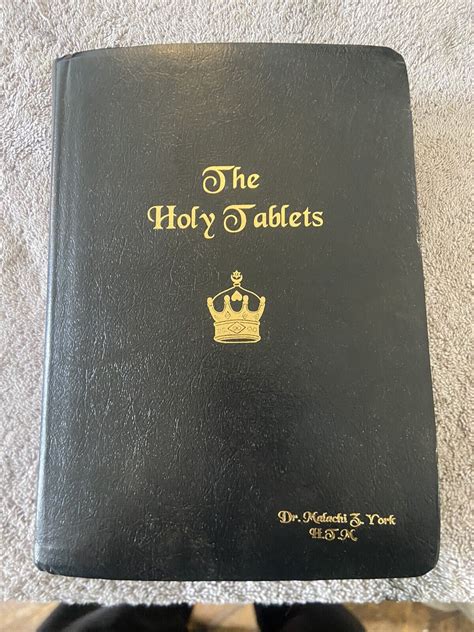 Malachi Z York The Holy Tablets 1st Edition RARE Brand New EBay