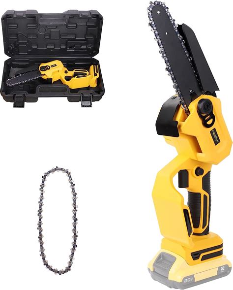 Mellif Cordless Power Chainsawfor Dewalt 20v Max Lithium Battery 6