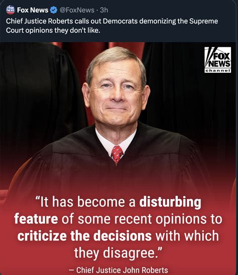 Ladies And Gentlemen I Give You The Chief Justice Of The United States