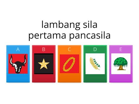 Simbol Simbol Pancasila Quiz