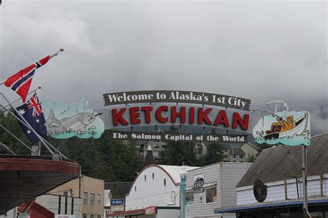 Ketchikan Alaska City Sign Photograph by Margaux Lodge | Fine Art America