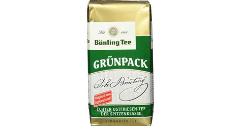 Bünting Grünpack Ostfriesen Tee im Test 1 3 sehr gut