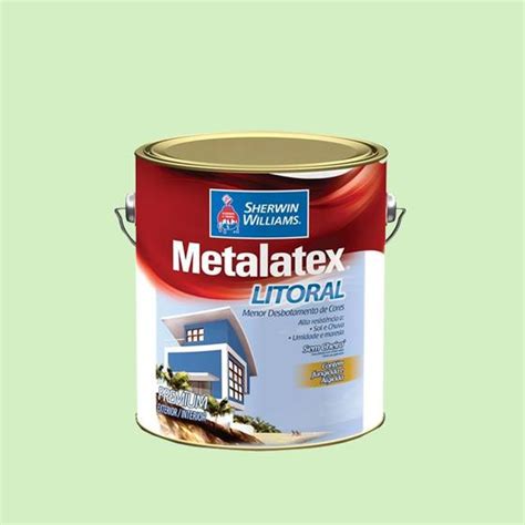 Metalatex Litoral Sem Cheiro 3 6 Litros Acetinado Sherwin Williams