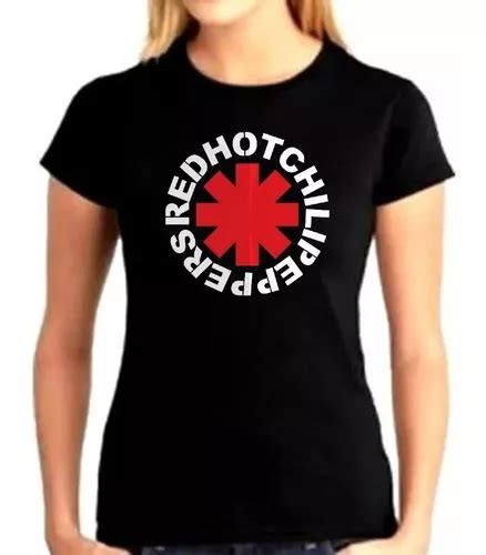 Camisa Feminina Baby Look Red Hot Chili Peppers Algod O Parcelamento Sem Juros