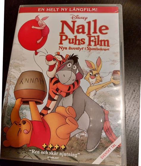 Nalle Puhs film Nya äventyr i sjumilaskogen DVD Köp på Tradera