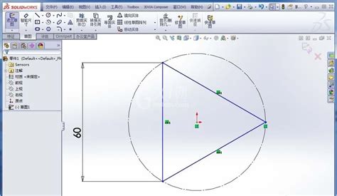 Solidworks做出正四面体模型的详细操作