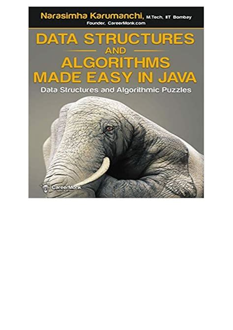 Read Download Data Structures And Algorithms Made Easy In Java Data Structure And Algorithmic