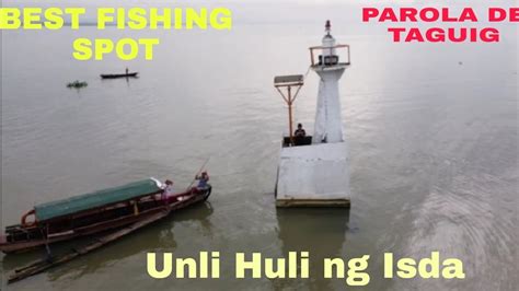 Best Fishing Spot In Taguig Parola De Taguig YouTube