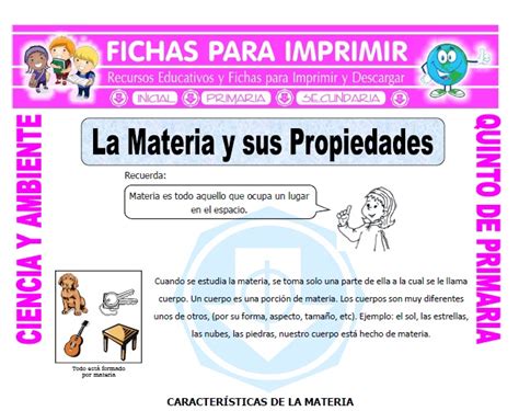 La Materia Y Sus Propiedades Para Quinto De Primaria Porn Sex Picture