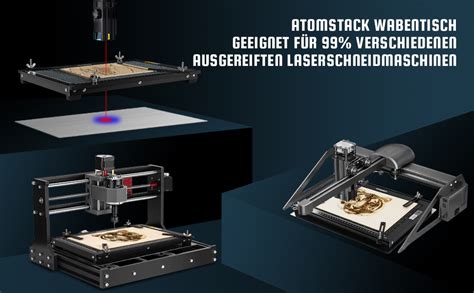 Atomstack Honeycomb Wabentisch X X Mm Arbeitstisch Laser